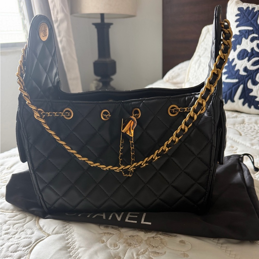 DESIGNER CC QUILT BAG PURSE
